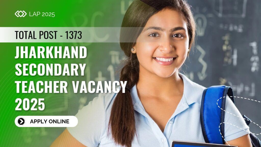 Jharkhand Secondary Teacher Vacancy 2025